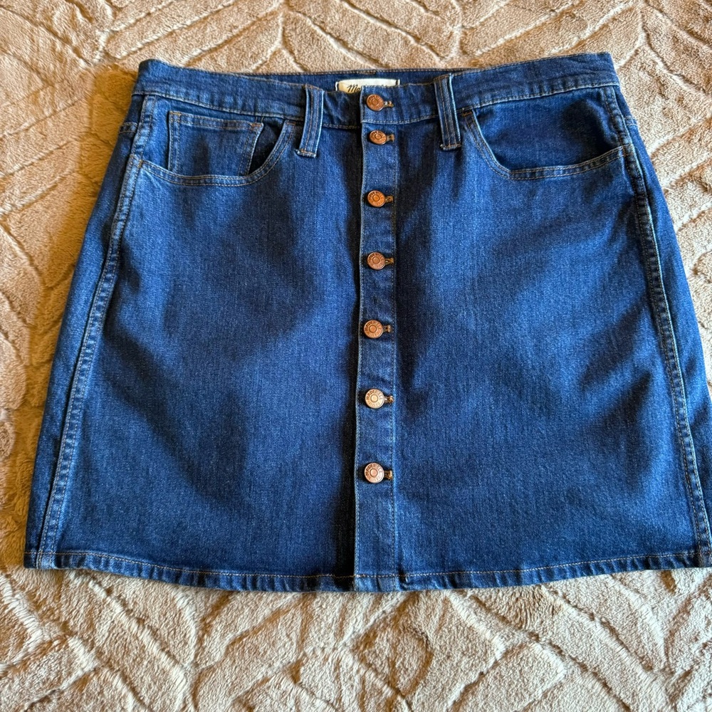 Madewell Jean Skirt EUC